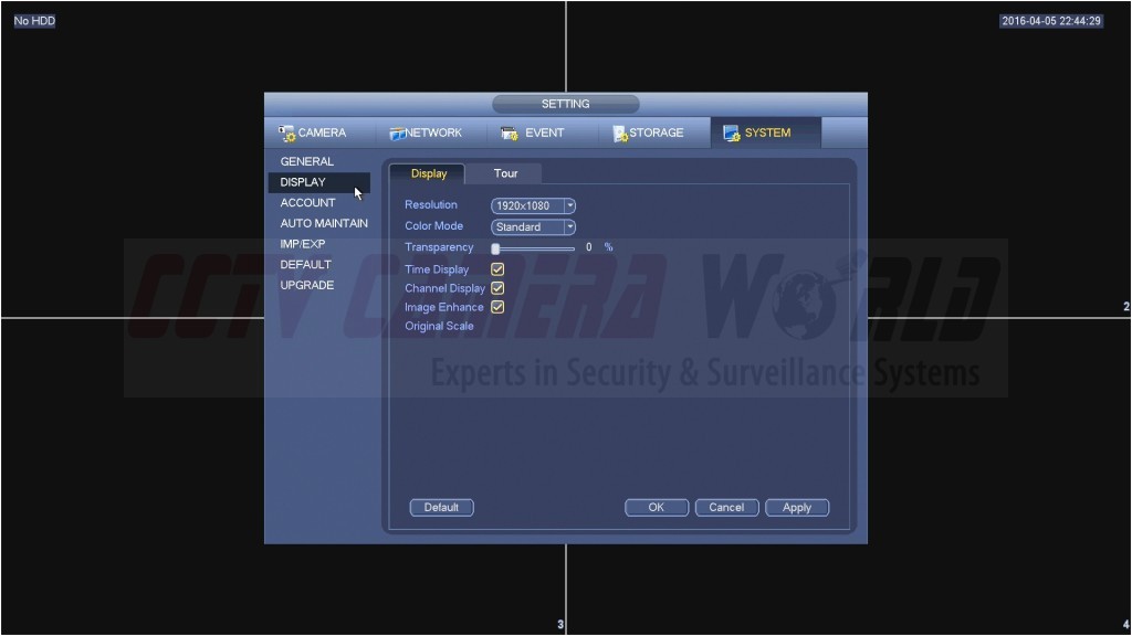 updating software on a h264 bunker hill security dvr