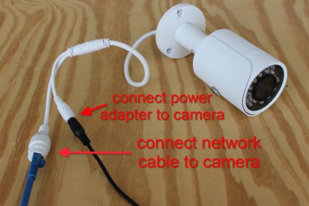 How to Connect an IP Camera to a Computer / CCTV Camera ... camera poe cable wiring diagram 