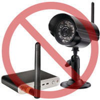 Wireless Security Camera System Setup 