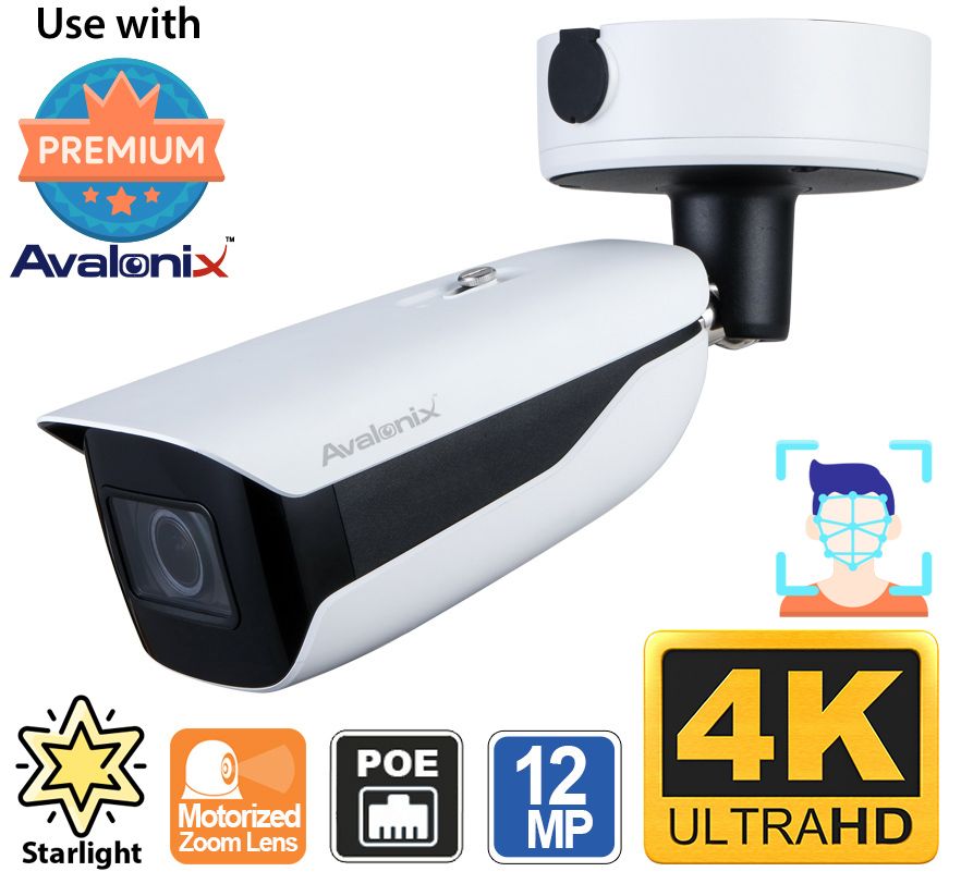 Dahua IP security camera set with 8MP, suitable for outdoor use