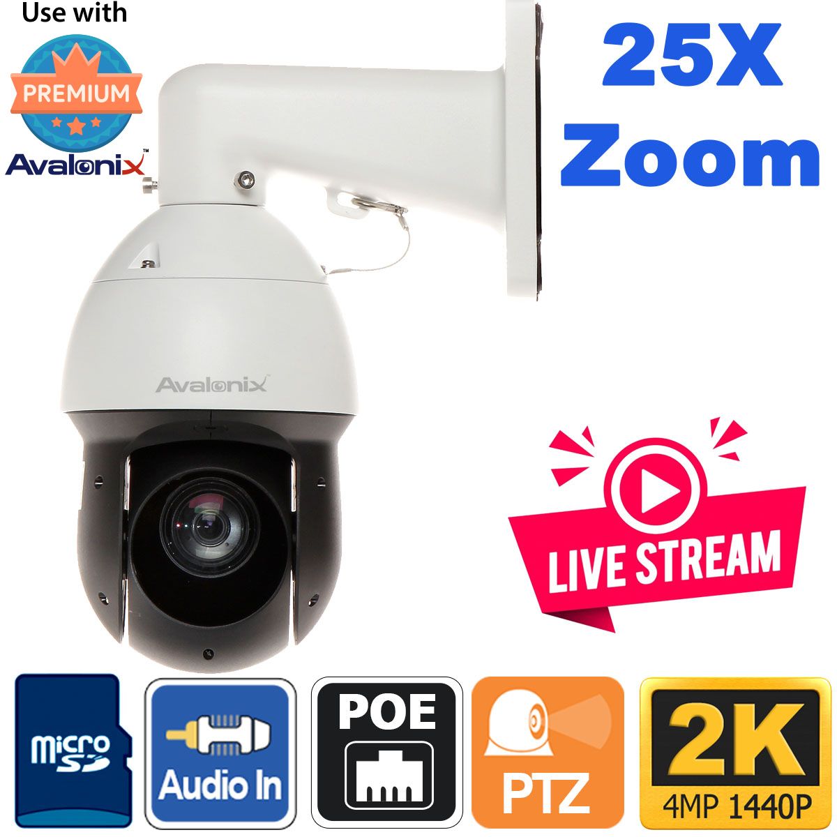 PTZ IP Camera PTZ Cameras with PoE