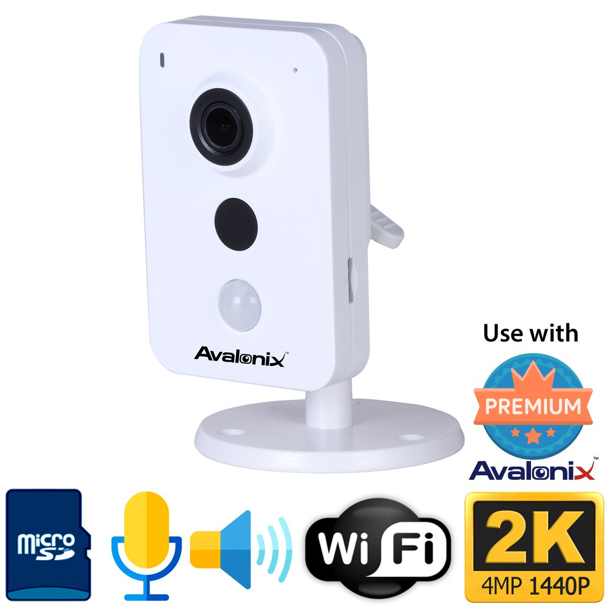 WiFi Wireless Camera Mini Security Camera Nanny Cam Audio Live Feed  IOS/Android