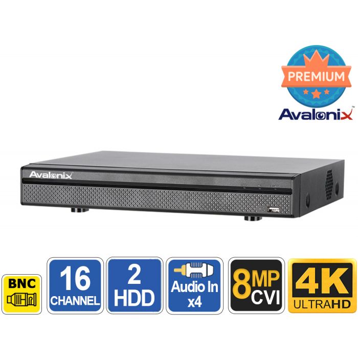 Ultimate 4K 16 Channel DVR with AI