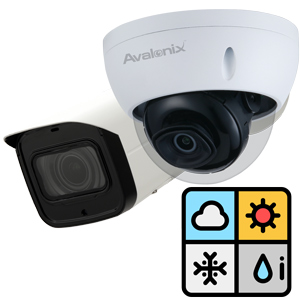 Outdoor Weatherproof Long Distance Infrared Security Camera for