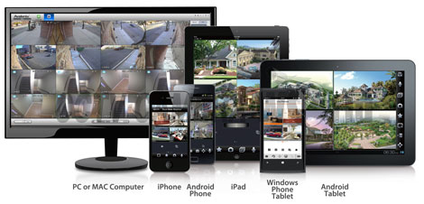 mac desktop app for viewing surveillance camera